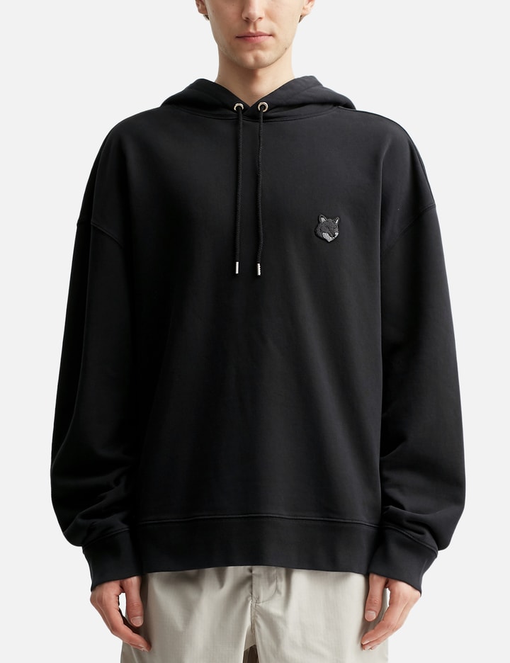 Bold Fox Head Patch Oversized Hoodie