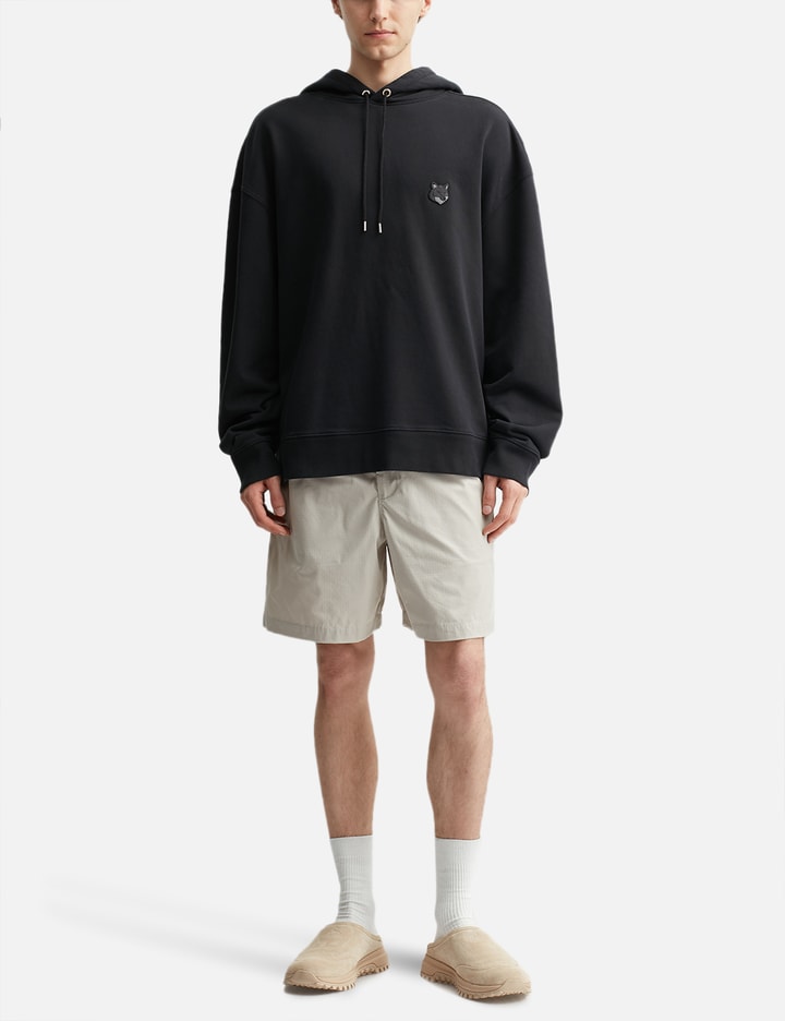 Bold Fox Head Patch Oversized Hoodie