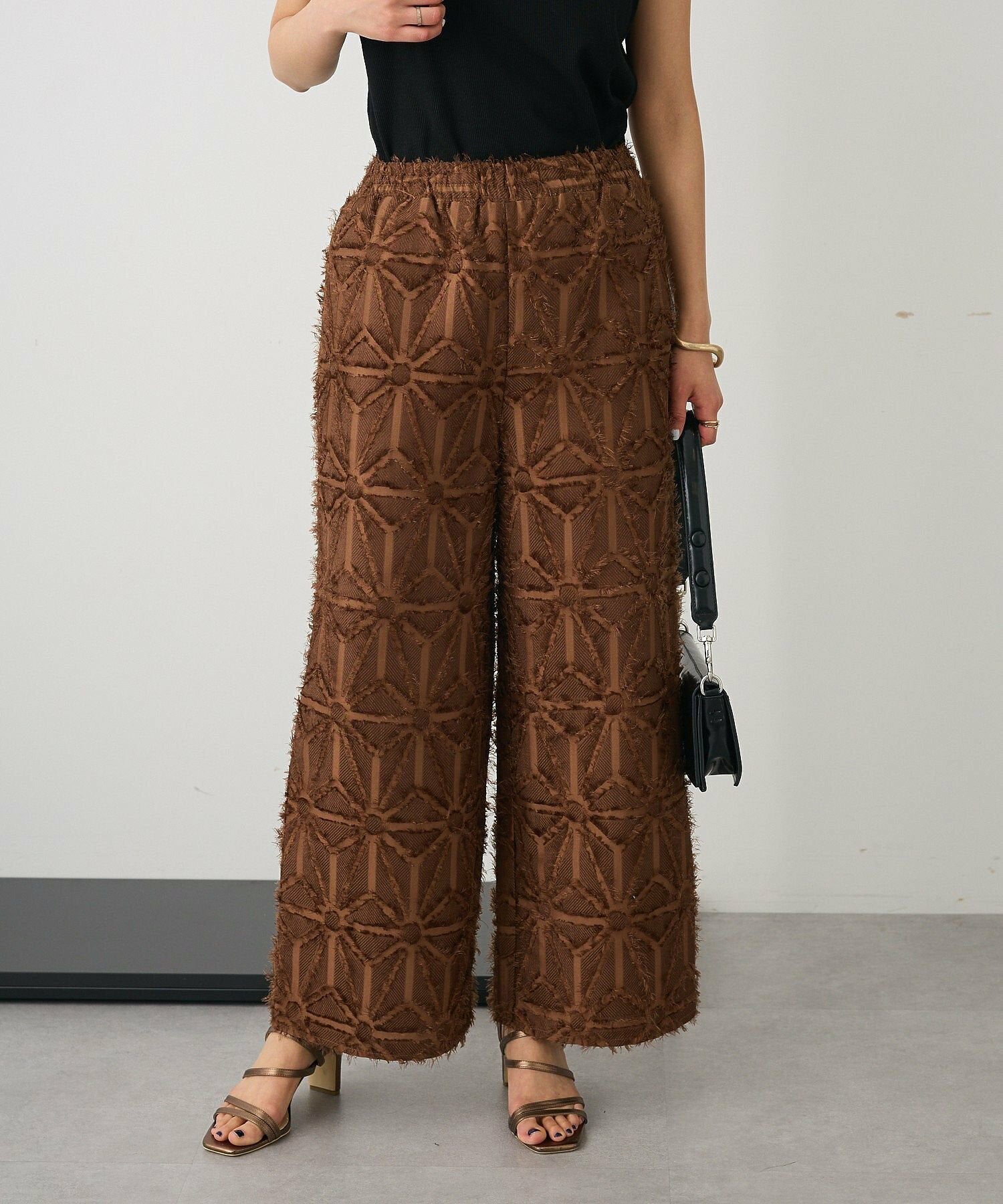 Ichika Jacquard Pants