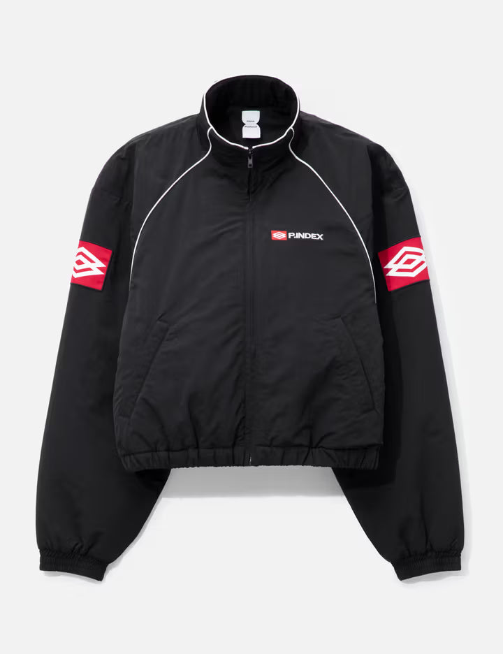 Exaggerated Shoulder Track Jacket