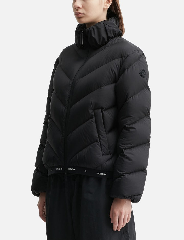 Grignan Diagonal-Quilted Short Down Jacket