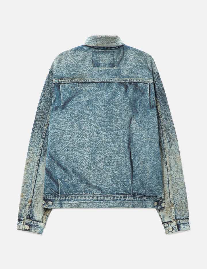 Knit Denim Jacket