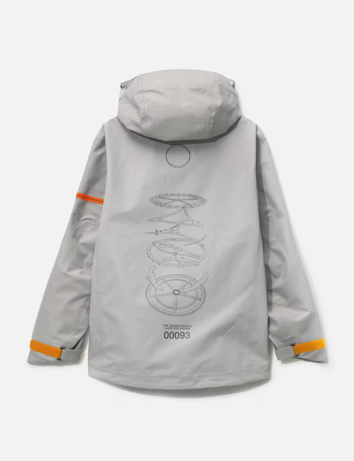 GOOPiMADE X UPPERVOID® 「GOOPiMADE - 転」C2.5GRD” Industrial Cog Detail Parka