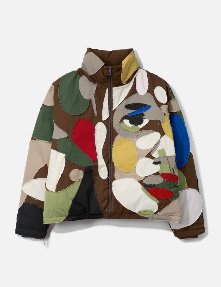 Patchworked Face Down Puffer