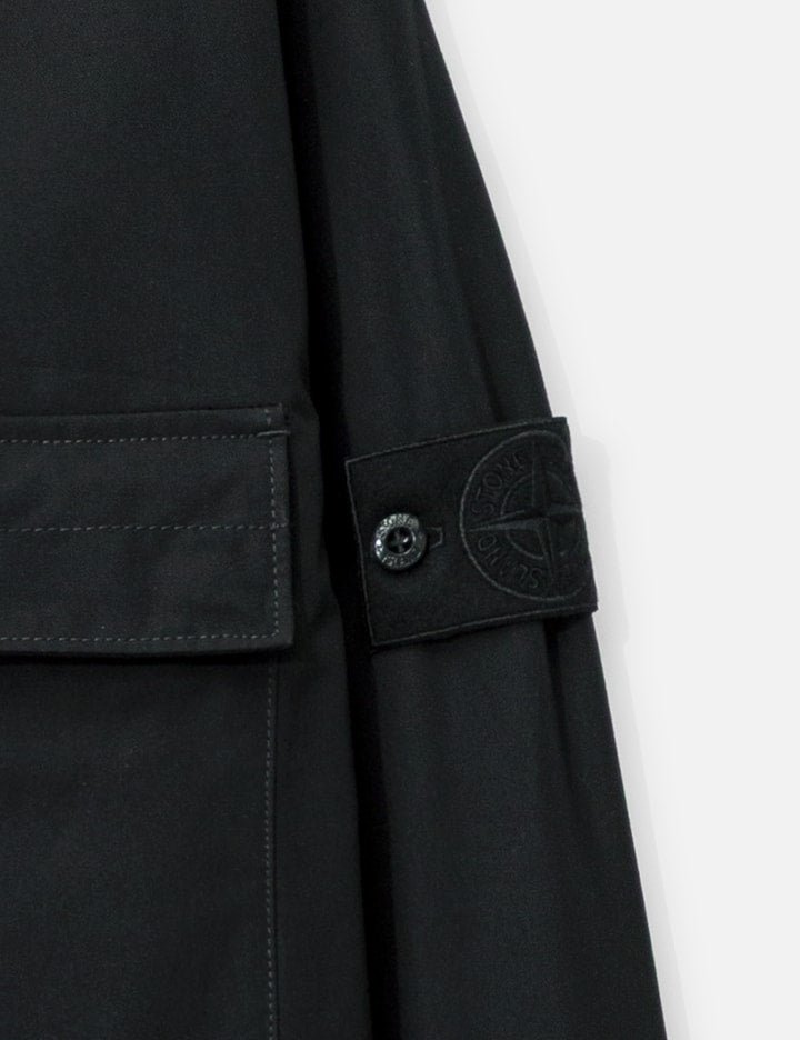 Cotton Canvas Stone Island Ghost Overshirt