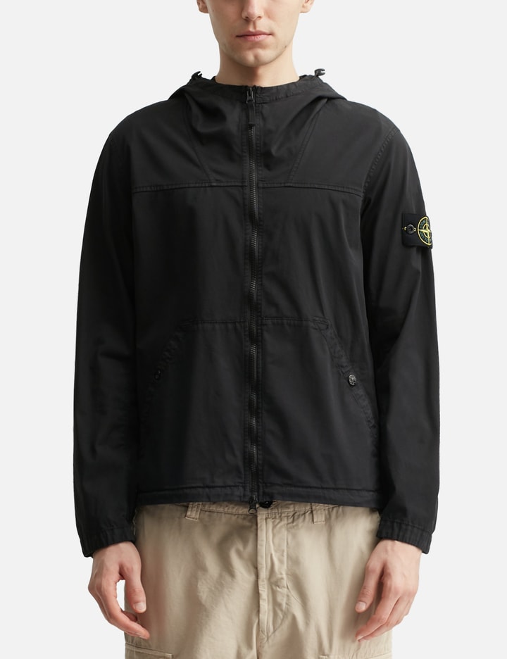 Supima® Cotton Twill Stretch-TC Hooded Overshirt