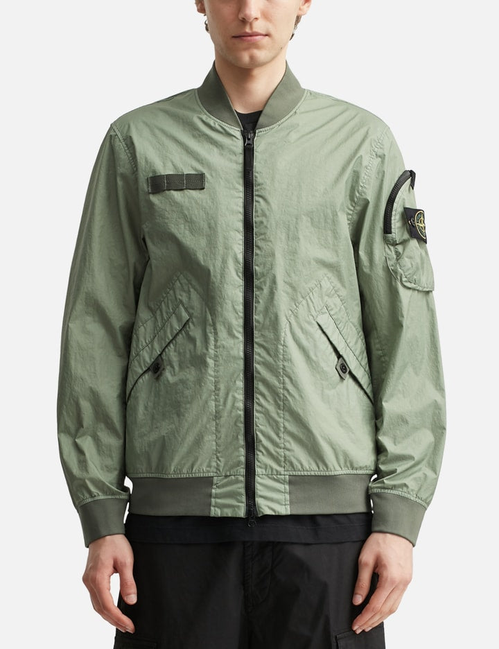 Round Pocket Bomber Jacket