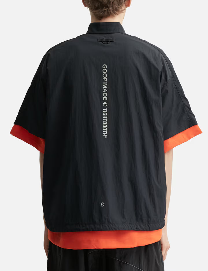 GOOPiMADE X TIGHTBOOTH “GTB-03S” Tech Uniform Zip Shirt