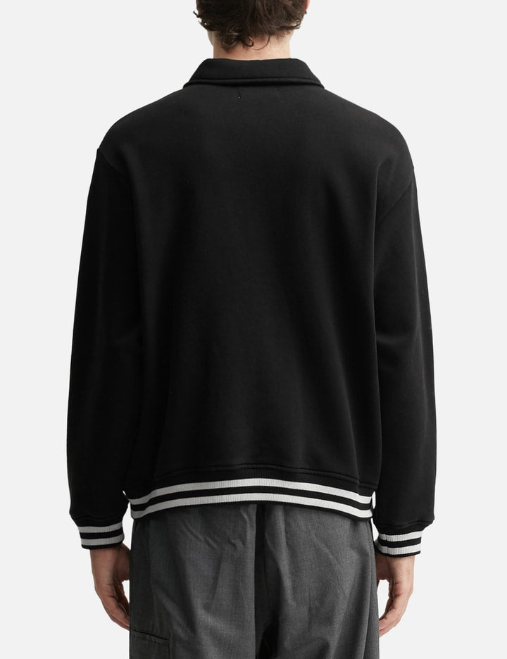HANDDRAWN GOTHIC HALF ZIP SWEATSHIRT