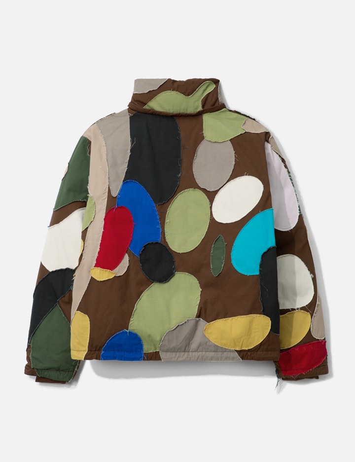 Patchworked Face Down Puffer