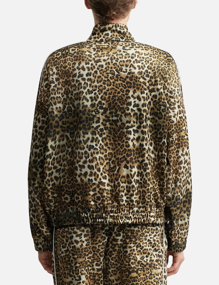 Leopard Piped Track Jacket