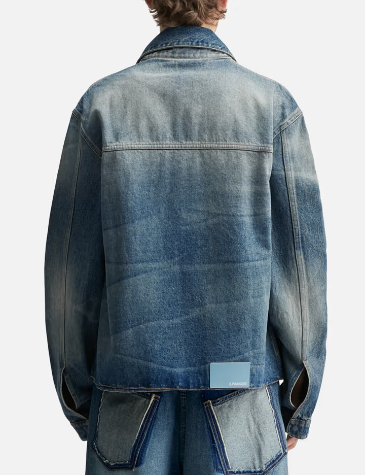 Freedom Doves Relaxed Fit Denim Jacket