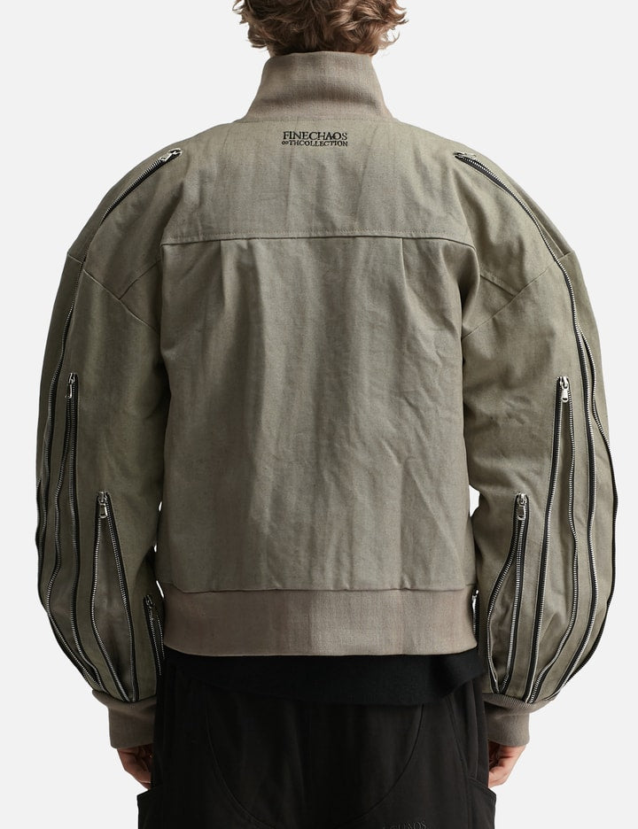 Canvas Zipper Dream Bomber