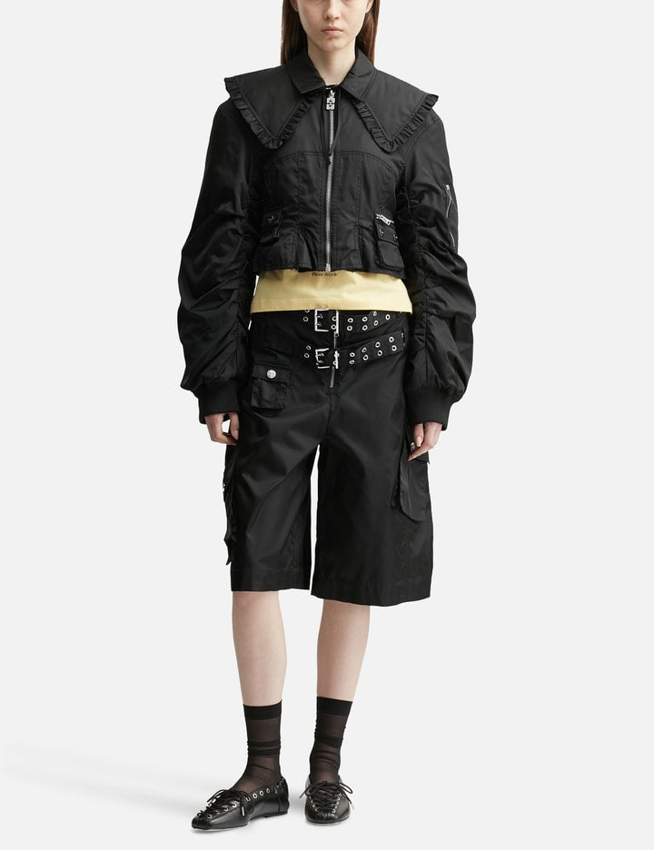 Duchesse Nylon Fitted Jacket