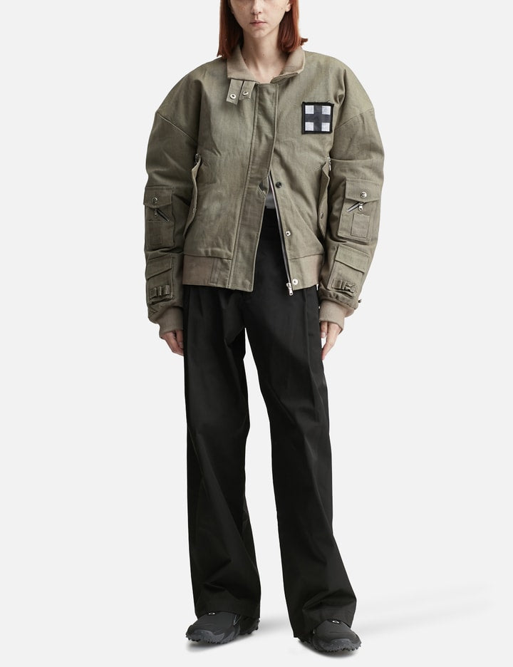 Canvas Zipper Dream Bomber