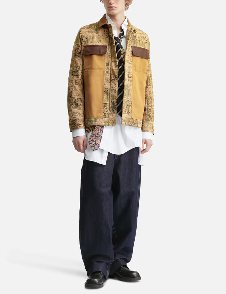 Gobelin Weave X Cotton Duck Jacket