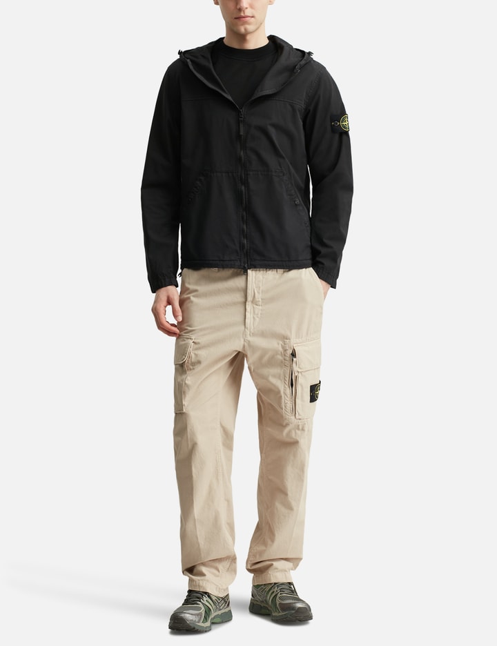 Supima® Cotton Twill Stretch-TC Hooded Overshirt
