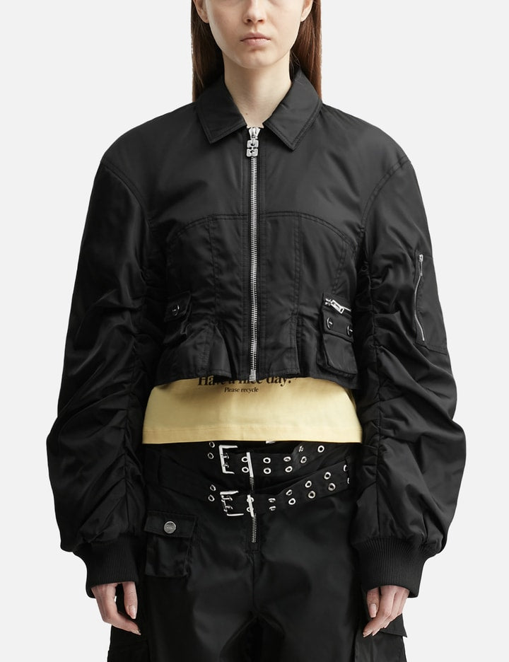 Duchesse Nylon Fitted Jacket