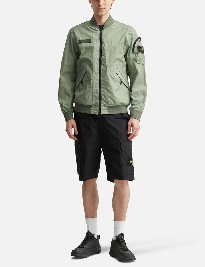 Round Pocket Bomber Jacket