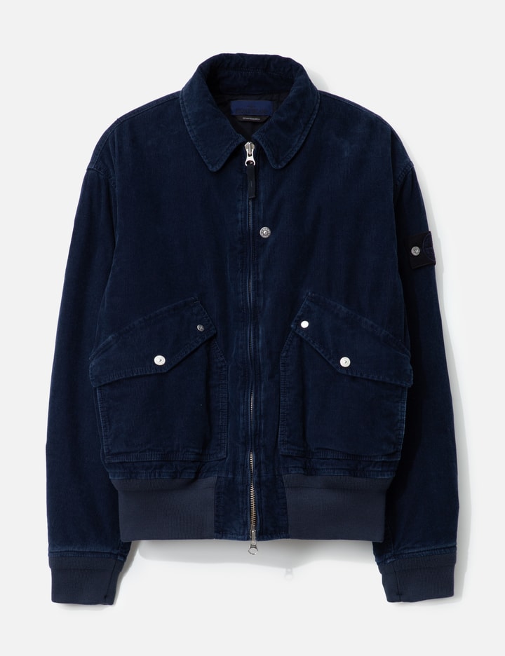 Indigo Micro Corduroy Jacket