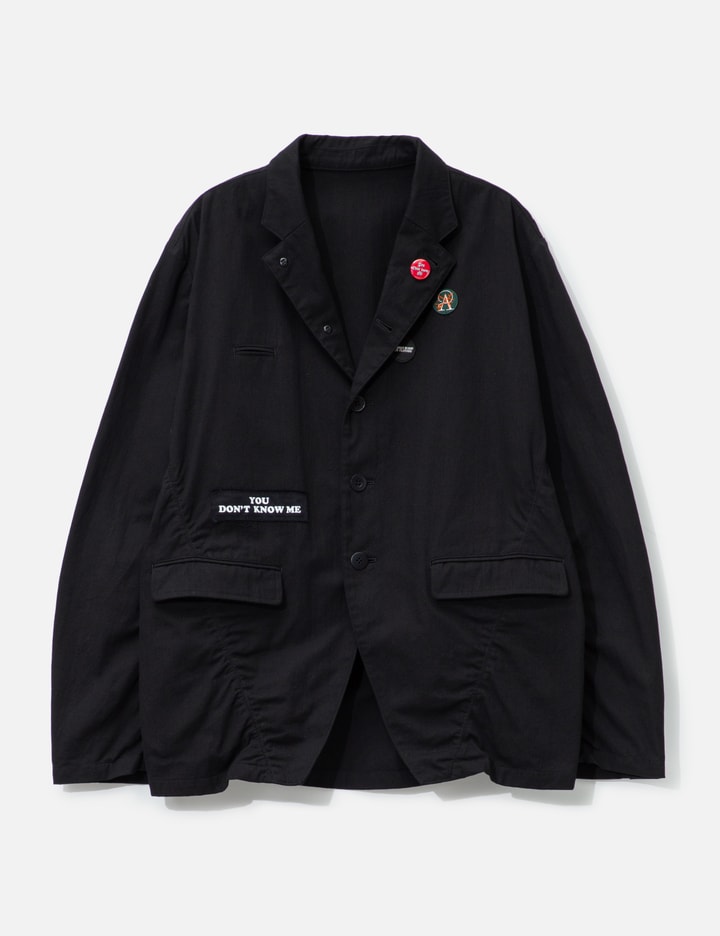 UP2E4102-1 Single-breasted  Wool Blazer