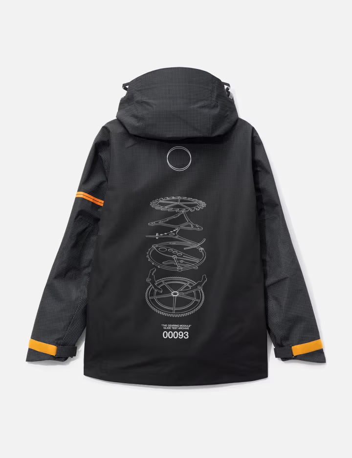 GOOPiMADE X UPPERVOID® 「GOOPiMADE - 転」C2.5GRD” Industrial Cog Detail Parka