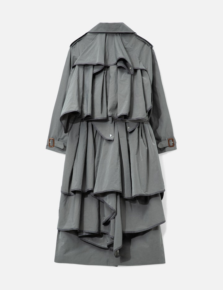 Draped Umbrella Trenchcoat
