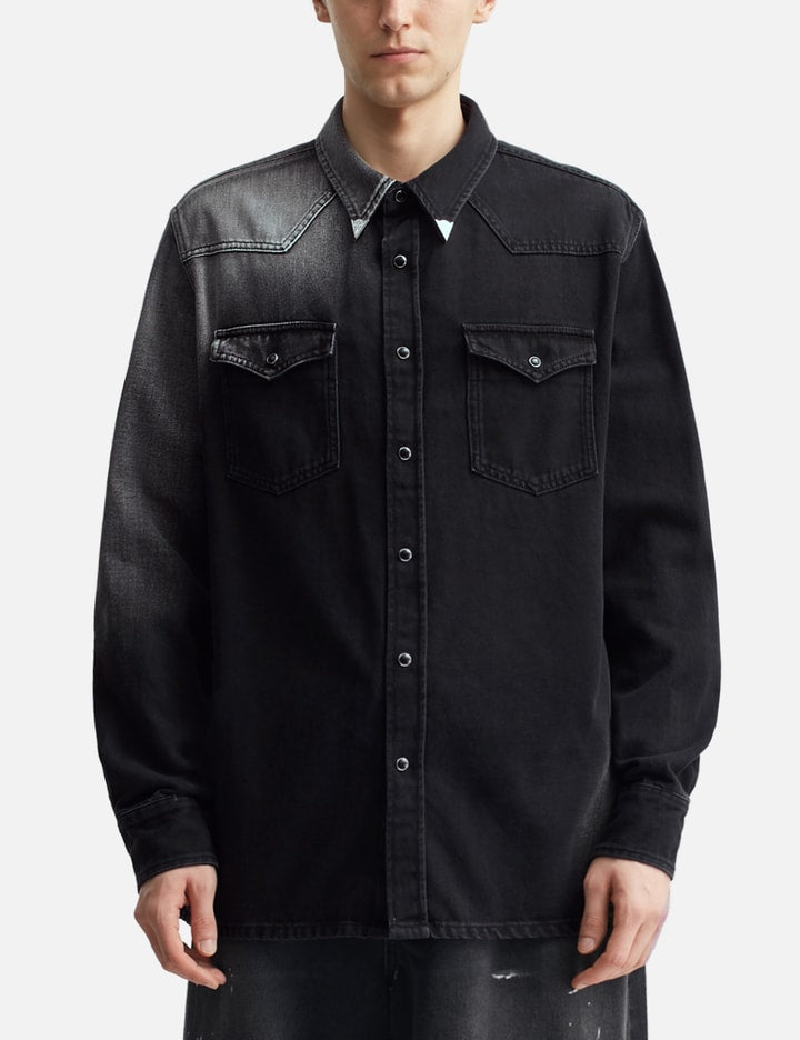 Black Denim Shirt