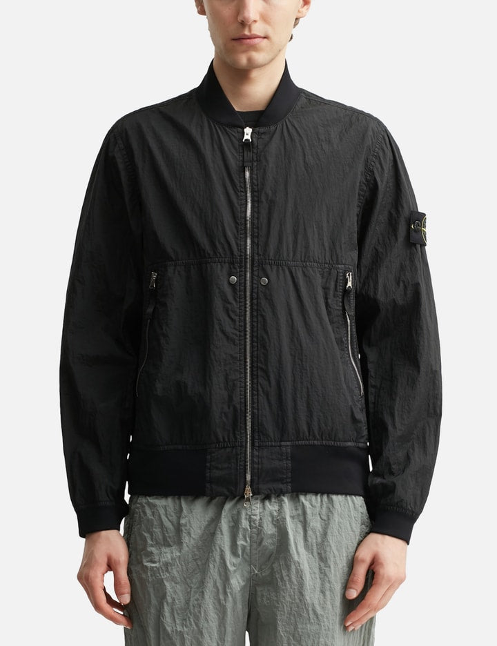 Nylon Metal Bomber Jacket