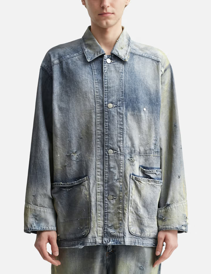 DENIM COVERALL