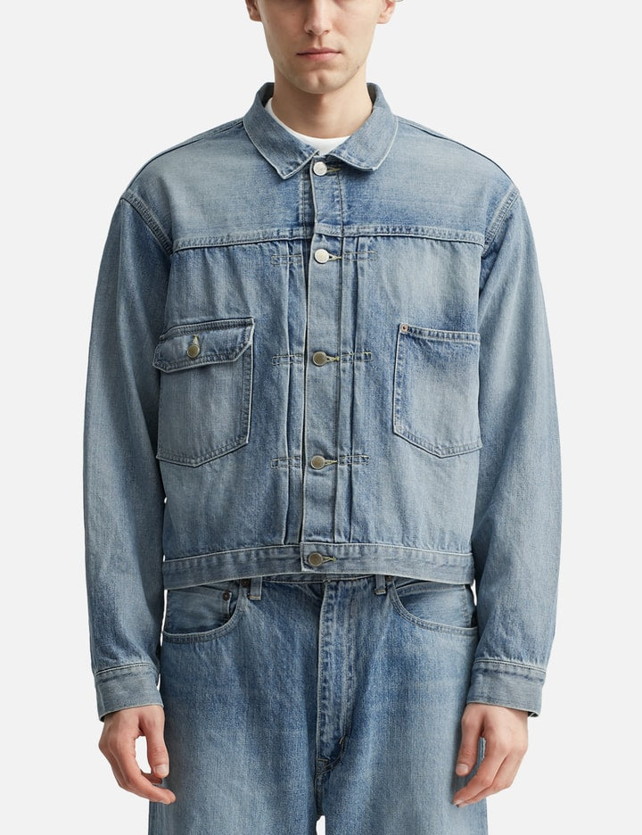 Unlikely Time Travel Trucker Jacket 1977wash