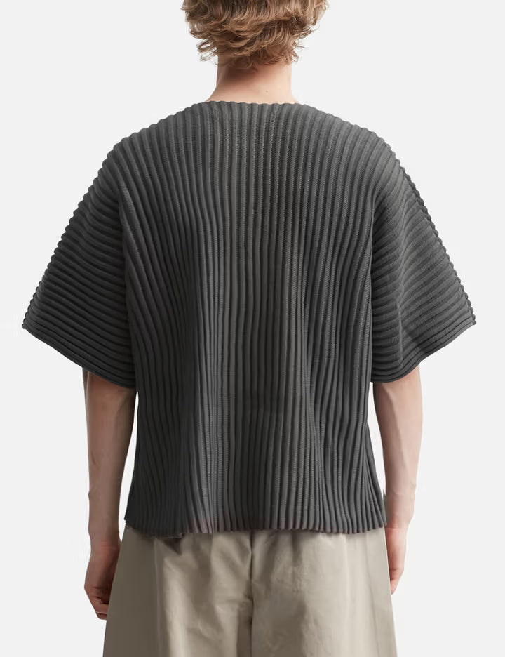 Ribbed Kimono Top
