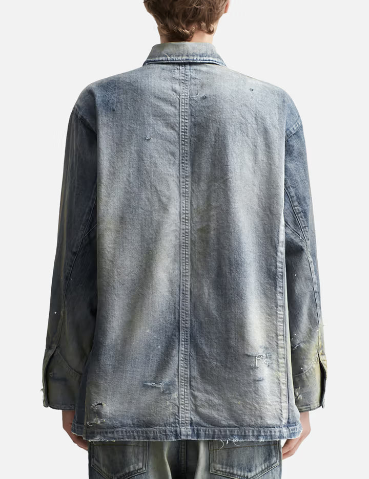 DENIM COVERALL