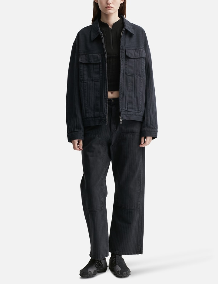 HBT Zip Trucker Jacket