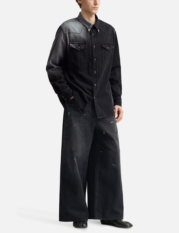 Black Denim Shirt
