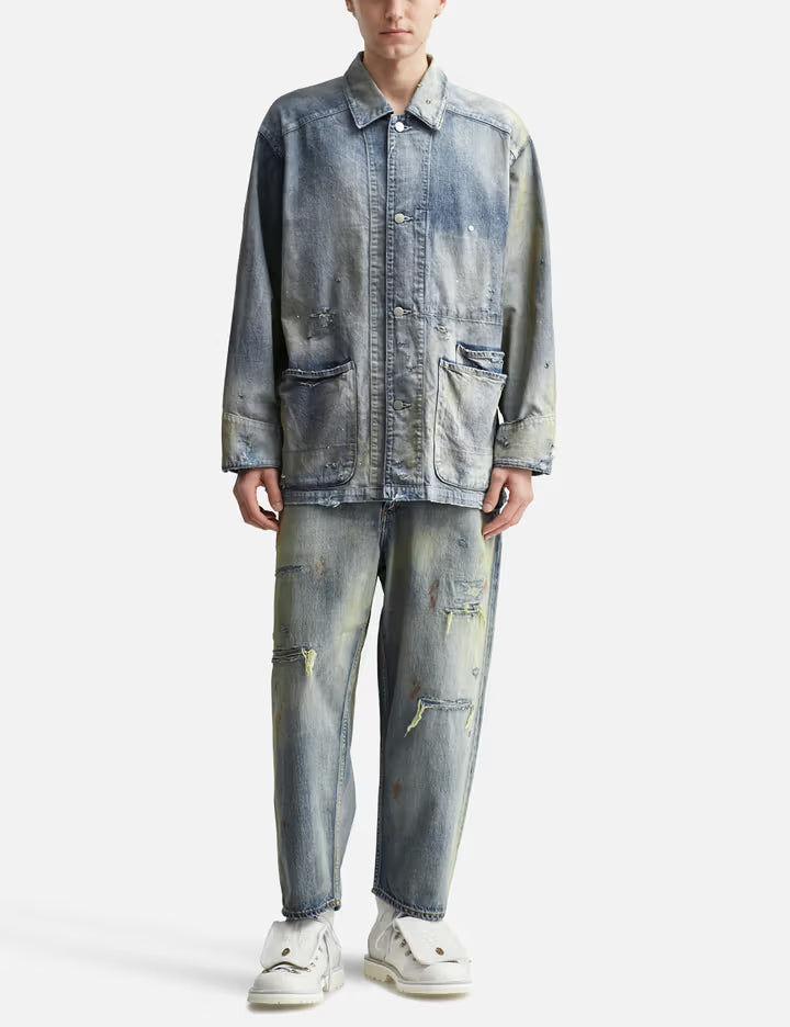 DENIM COVERALL