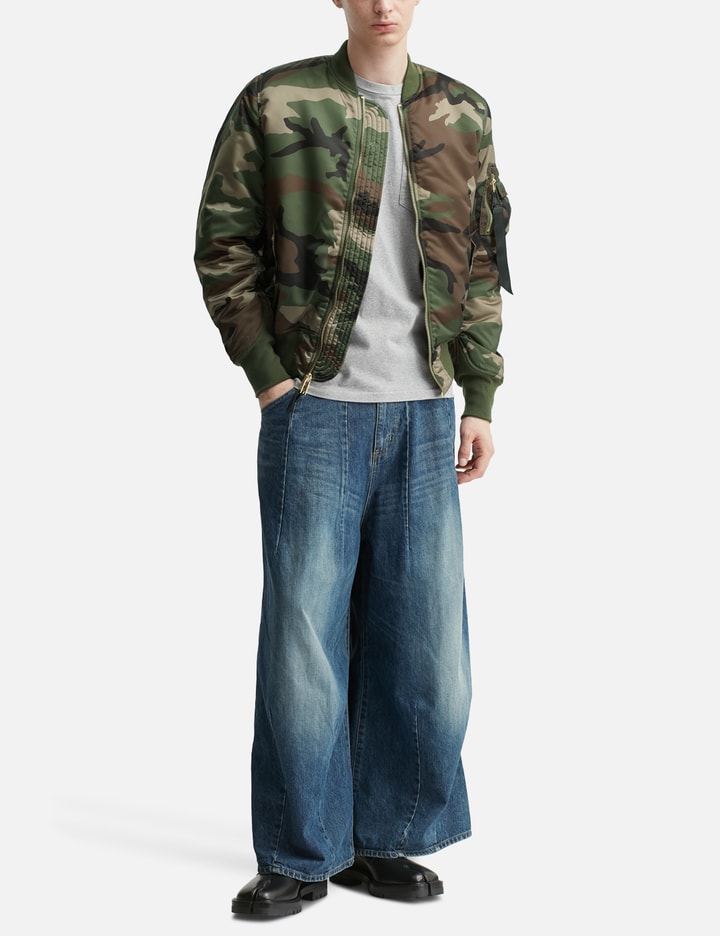 MA-1 Base Flight Bomber Jacket Camo