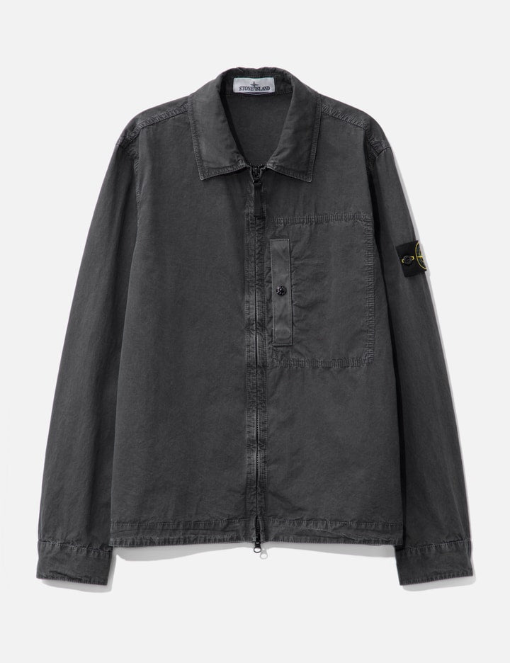 Old Effect Cotton Overshirt