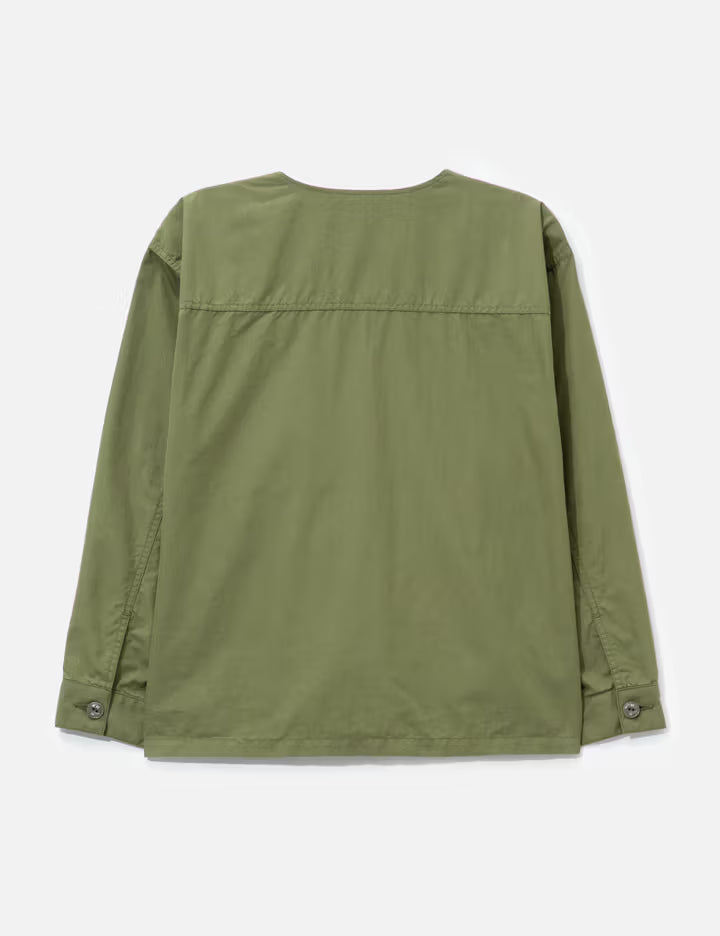 No Collar Utility Jacket
