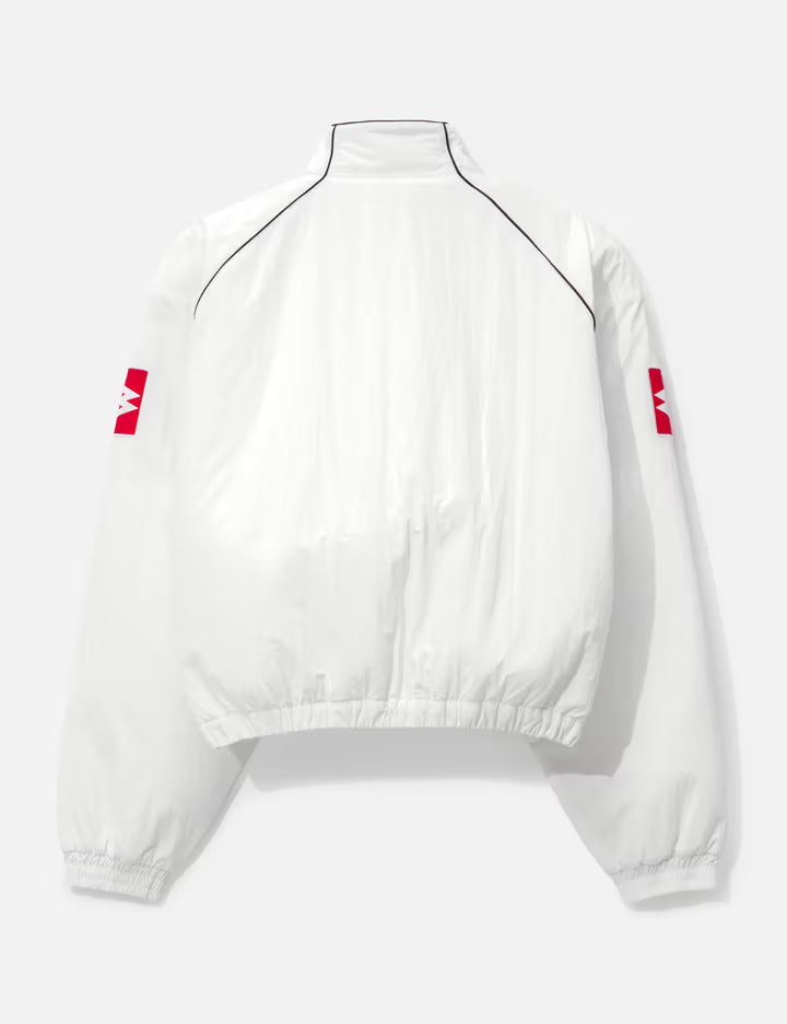Exaggerated Shoulder Track Jacket