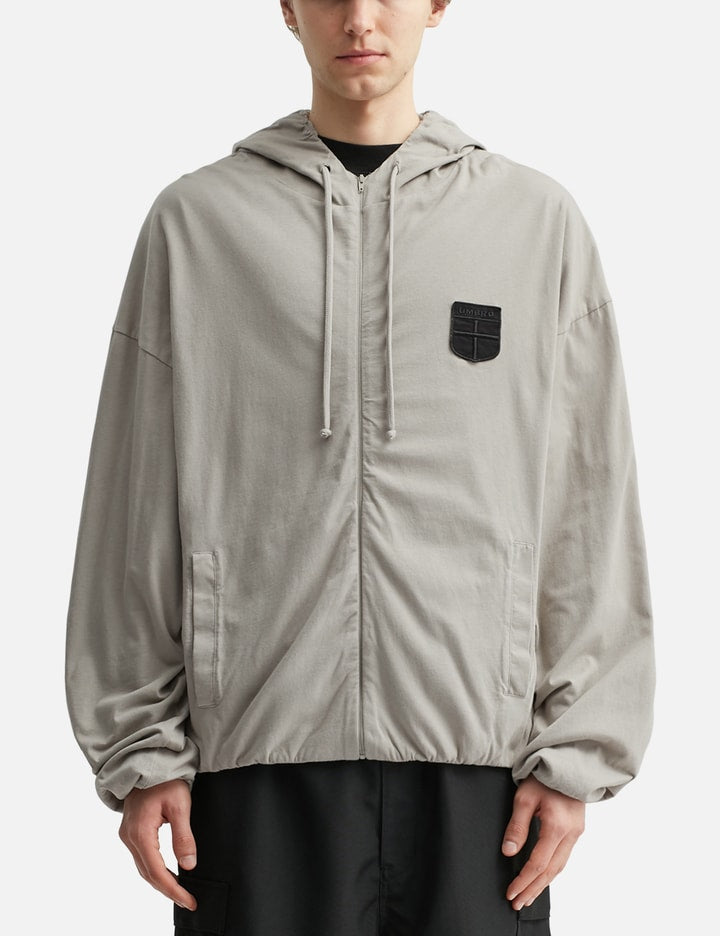 Crest Jersey Zip Hoodie