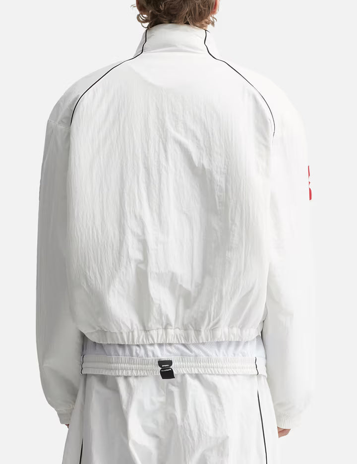 Exaggerated Shoulder Track Jacket