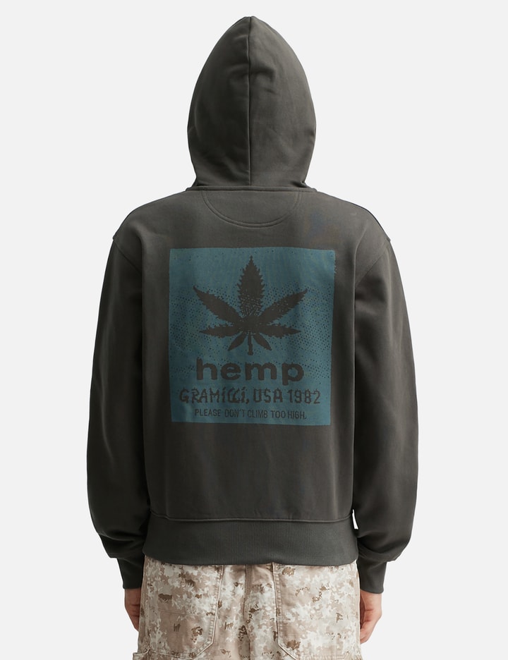 Hemp Zip Hooded Sweatshirt