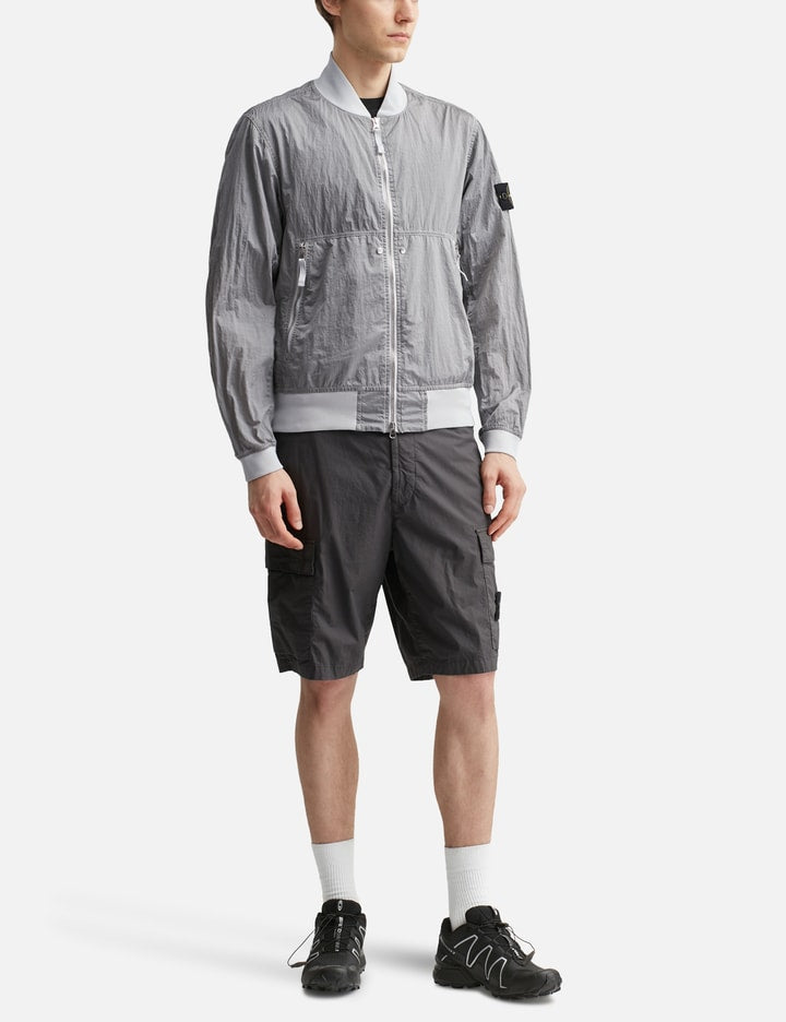 Nylon Metal Bomber Jacket