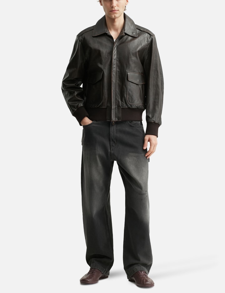 Vintage Cow Skin A-2 Leather Jacket