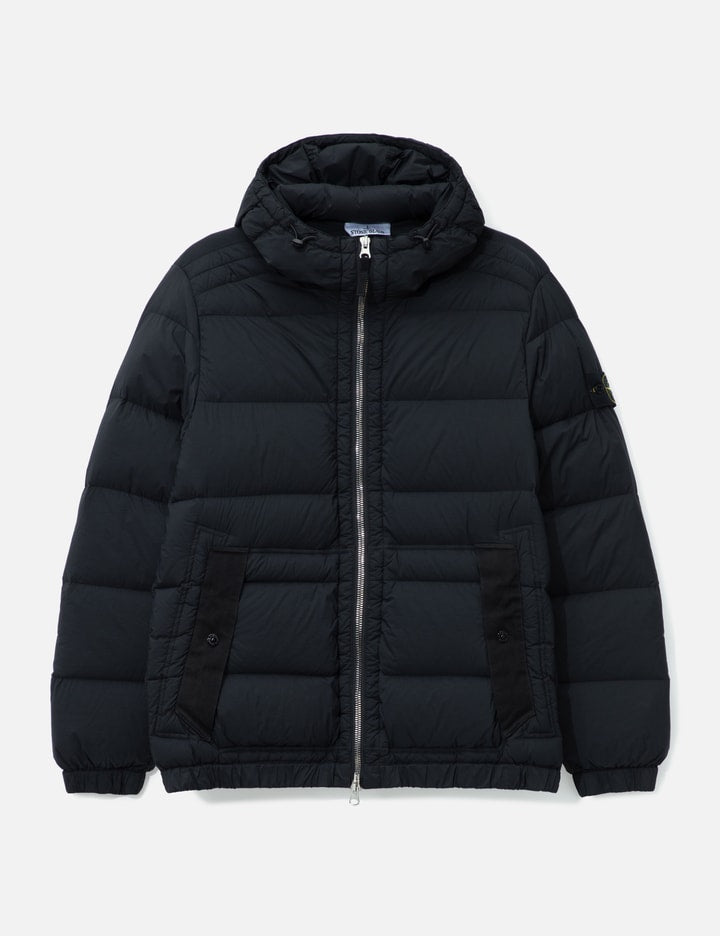 Seamless Tunnel Nylon Down-TC Hooded Jacket