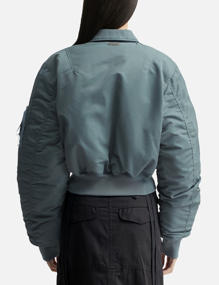 Cropped Bomber Jacket
