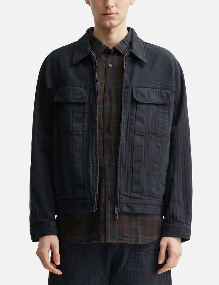 HBT Zip Trucker Jacket