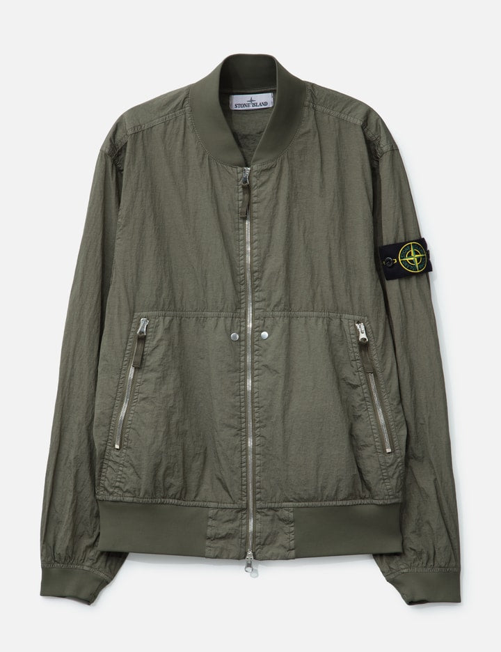 Nylon Metal Bomber Jacket