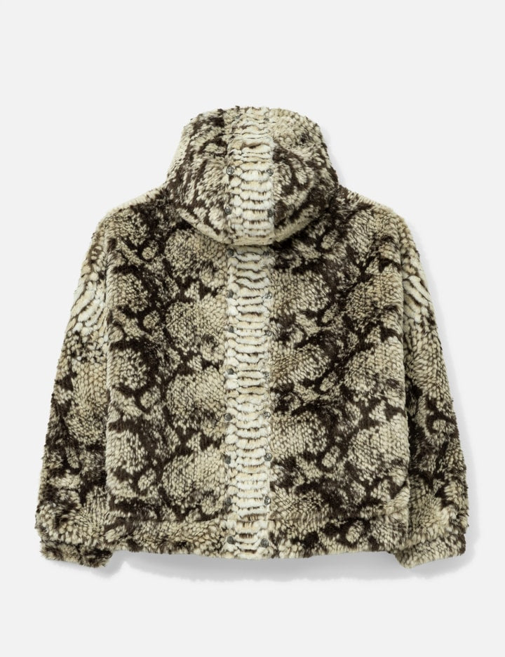 Snakes Jacket 2.0 Faux Fur Jacket with Hood